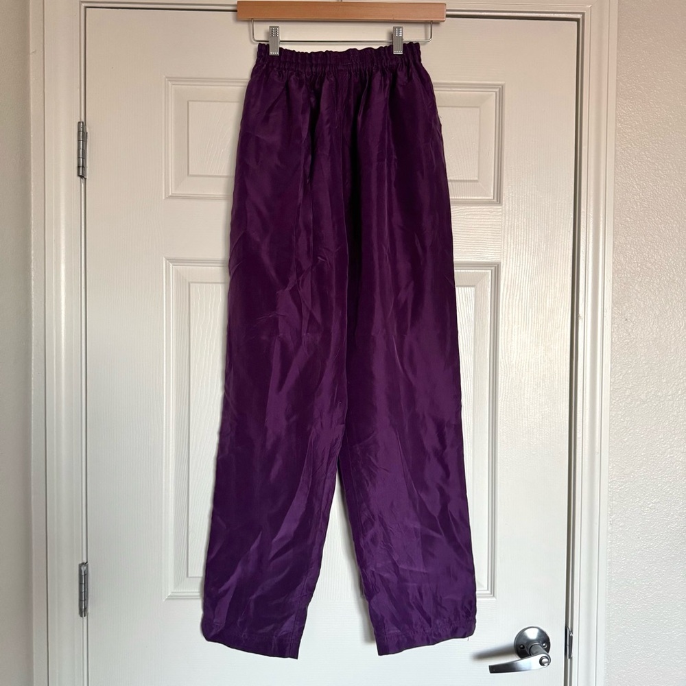 Vintage baggy purple pants